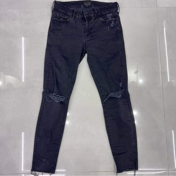 Mother Denim the Looker Ankle Fray guilty as Sin - Picture 8 of 10